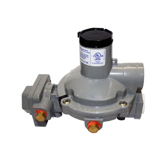 6060547 Adjustable LPG Regulator 2 Stage 790Mj with Bracket