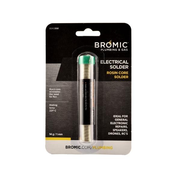 BSRC050 Bromic 14g Rosin Core Electrical Solder Wire