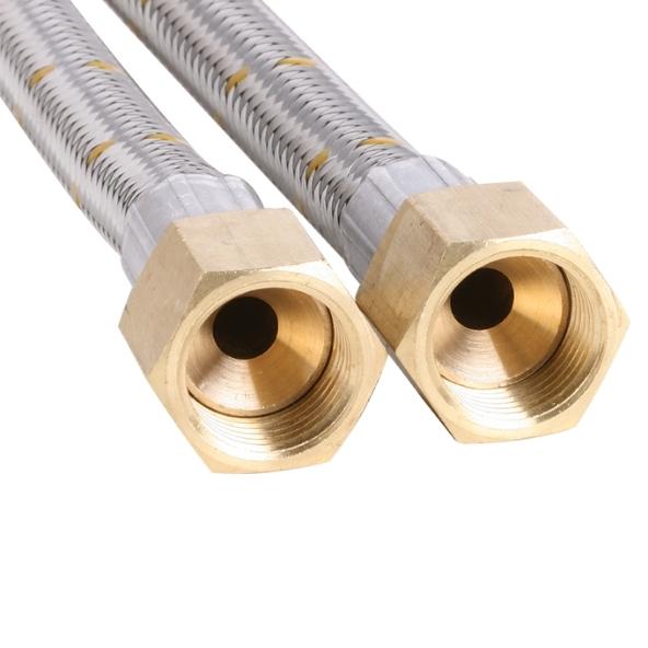 10HAD 10mm Stainless Steel Gas Hose 1/2