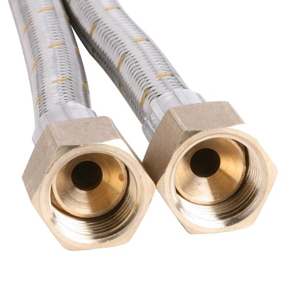 10HDS 10mm Stainless Steel Gas Hose 1/2