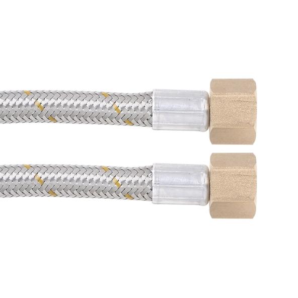 10mm Stainless Steel Gas Hose 1/2″ BSP FF x 1/2″ BSP FF (1200mm)