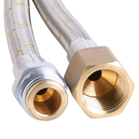 10HEK 10mm Stainless Steel Gas Hose 1/2
