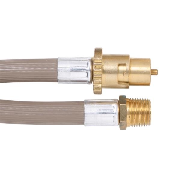 10mm PVC Gas Hose 1/2″BSP M X Bayonet (2000mm)