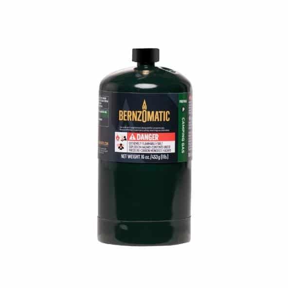 Outdoor Propane 465g Green Bernzomatic Cylinder