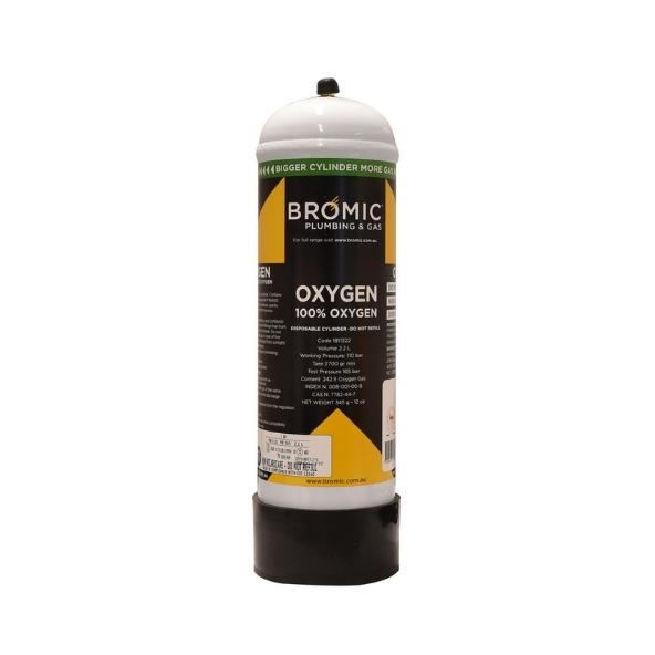 Bromic Cylinder Oxygen 2.2L