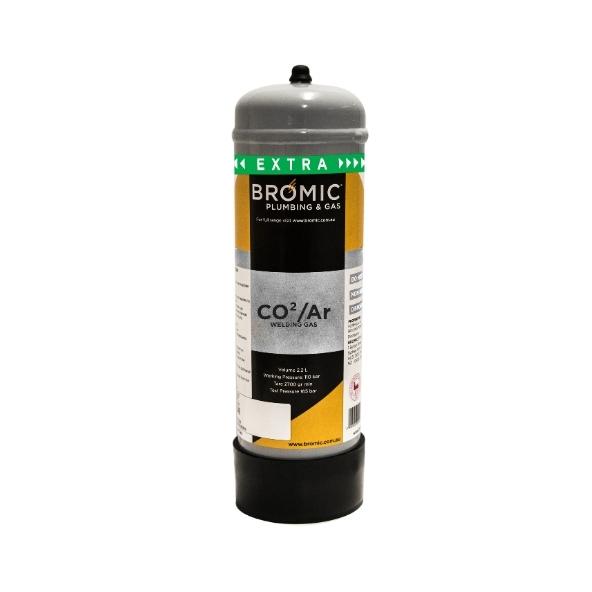 1811525 Bromic 2.2L AR(86_14)_C02 Gas Mix Cylinder