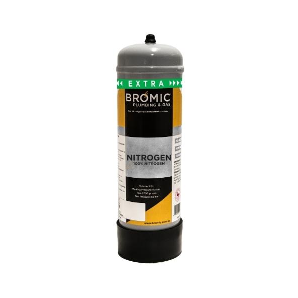 Bromic Nitrogen Mix Food Grade Cylinder 2.2L