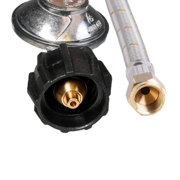 6260716-27 10mm Stainless Steel Hose & Regulator 2kg 3_8 SAE F x LCC27 600mm