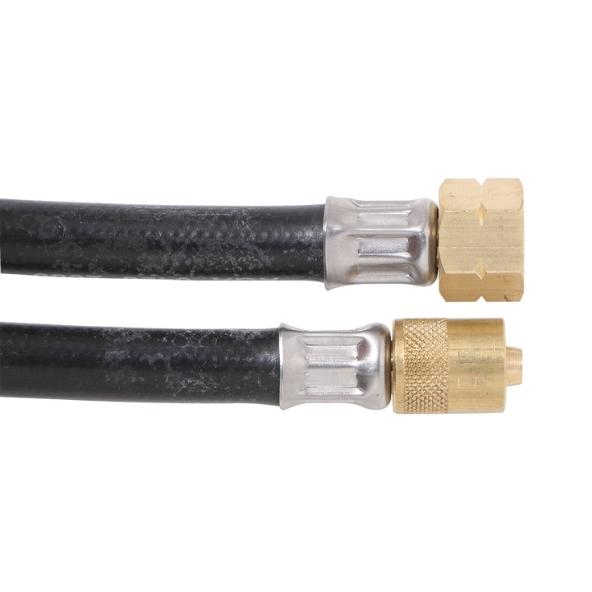 6mm Rubber Gas Hose M14X1 x 3/8 BSP LH (1200mm)