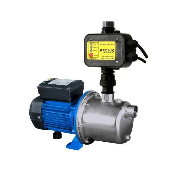 Waterboy 40L Jet Pump 0.37kW 0.5Hp & Control 3kW