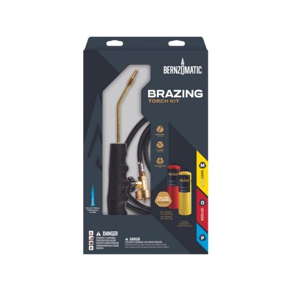 Bernzomatic Brazing Torch Kit with Oxygen and MAP-Pro