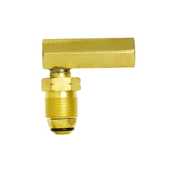 Adaptor Brass 90Deg POL Male x Primus Female