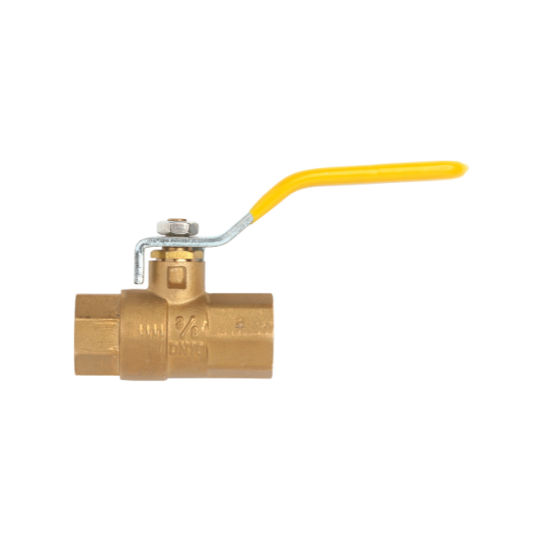 Ball Valve Gas/Water DR Brass R3/4MxRC3/4F L-Han