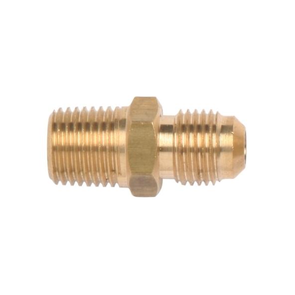 Union Brass Flare 45Deg 5/16 SAE M x 1/4 BSPT M