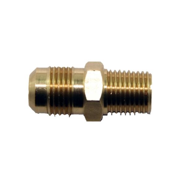 Union Brass 3/8 SAE M x 1/4 BSP Male Taper