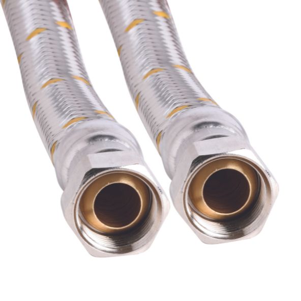 19HSC 13mm Stainless Steel Gas Hose 1/2