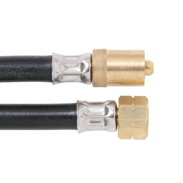 6mm Rubber Gas Hose M16X1.5 x 3/8 BSP LH 1200mm