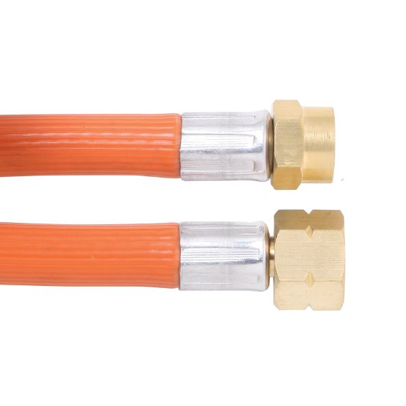 6mm PVC Gas Hose M14X1 x 3/8″ BSP LH 2000mm