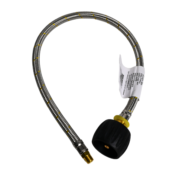 6mm SS Pigtail 7/16-24 I/Flare x Type 27 600mm