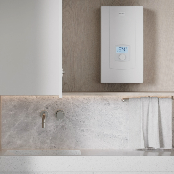 3 Phase Instant Electric Hot Water, 50°C Limited, 21kW