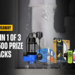 Competition banner with multiple plumbing and gas products