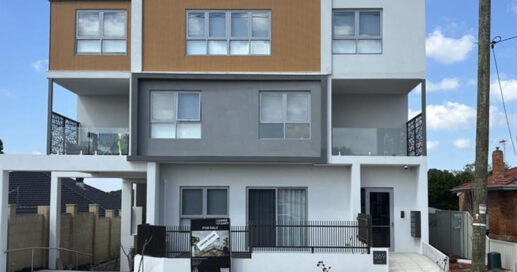 Bromic 3-phase instantaneous electric water heater installed in apartment laundry at a multi-residential development in Woodlands, WA.
